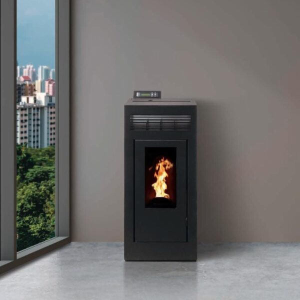 Poêle à granules étanche – INTERSTOVES Marina Concentrique 13 kW