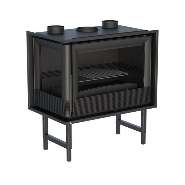 Insert à bois 2 faces ventilé canalisable – BRONPI Paris 70 EI 11 kW