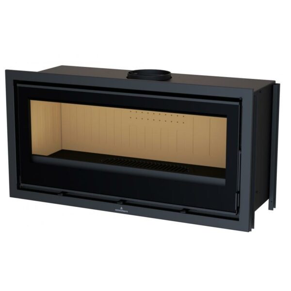 Insert à bois canalisable raccordable – BRONPI Cairo 110 15 kW