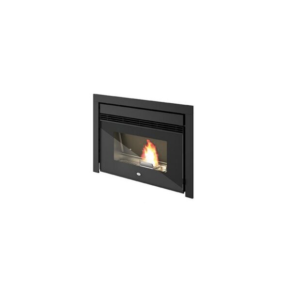 Insert à granules ventilé double canalisation – EVACALOR Nico 11.5 kW