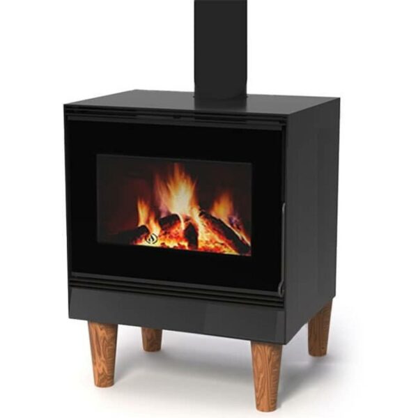 Pack poêle à bois Iseo Sortie dessus 11kW