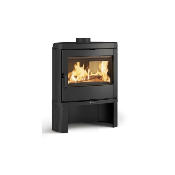 Poêle à bois raccordable en fonte – LA NORDICA Jennifer 2.0 7.7 kW