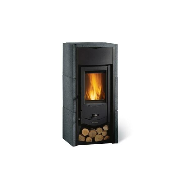 Poêle à bois raccordable en pierre – LA NORDICA Asia BII 6 kW