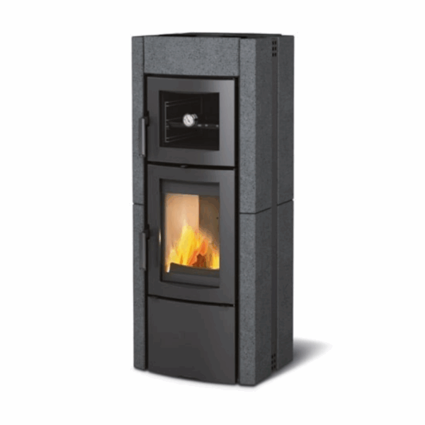 Poêle à bois Ester Forno Evo Pierre Vulcan 9.5kW