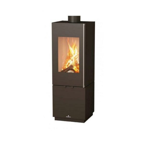 Poêle à bois raccordable – BRONPI Bombay – F 8 kW