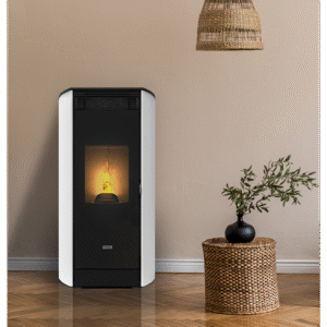 Poêle à granulés étanche (sortie dessus concentrique) - MEO - 8 Kw