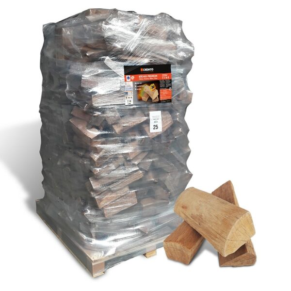 Bois de chauffage Palette Ballot Bûche 30cm – 1300DM3-1,45 stères