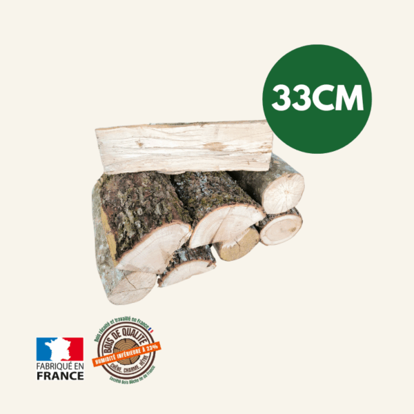 Bois de chauffage 25 cm – sec en vrac (Le Stère)